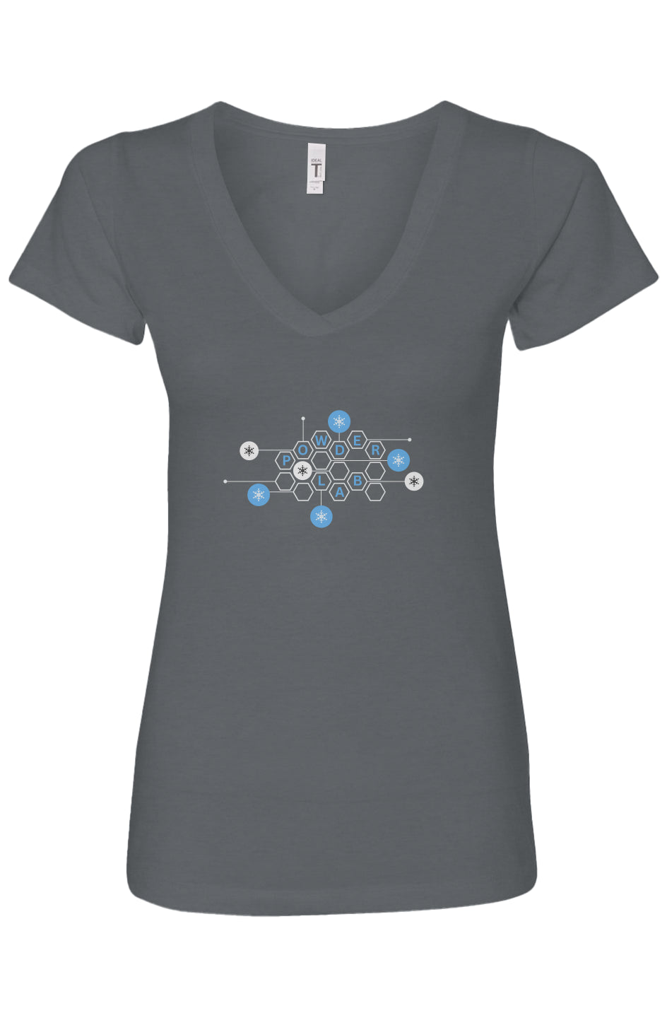 Womens PL Honeycomb V-Neck