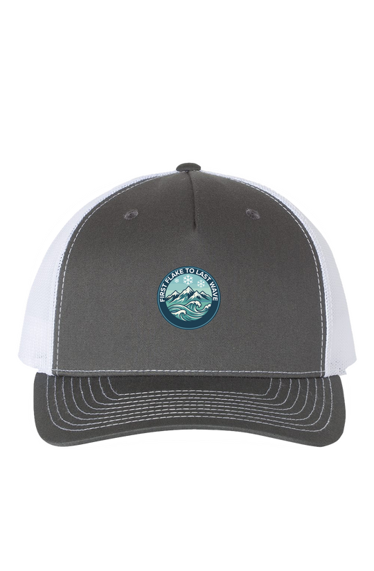 First Flake to Last Wave Trucker Cap