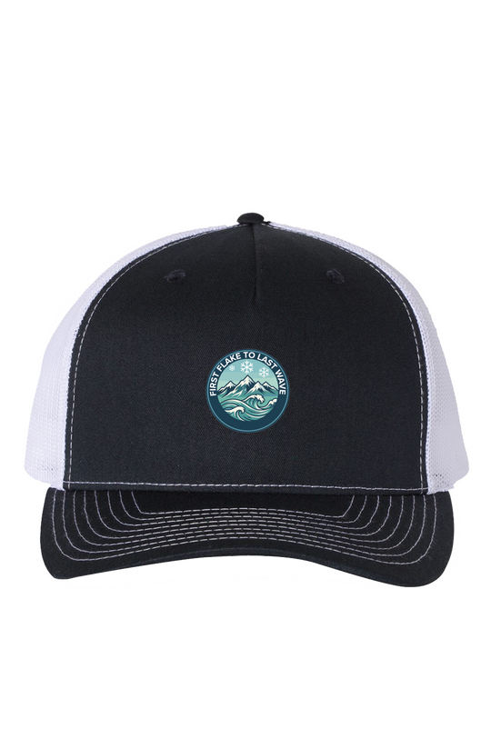 First Flake to Last Wave Trucker Cap